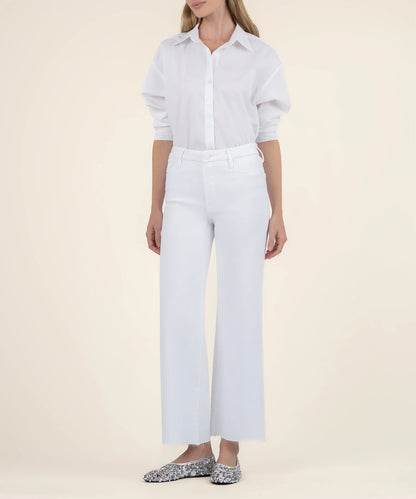 Kut Meg High Rise Fab AB Wide Leg Jean