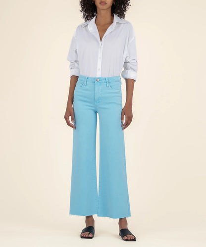 Kut Meg High Rise Fab AB Wide Leg Jean