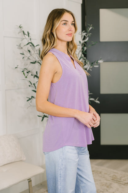 Hazel Blues® |  Lizzy Tank Top in Orchid Bloom