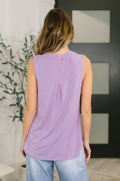Hazel Blues® |  Lizzy Tank Top in Orchid Bloom
