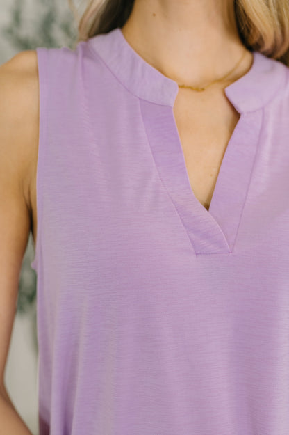 Hazel Blues® |  Lizzy Tank Top in Orchid Bloom