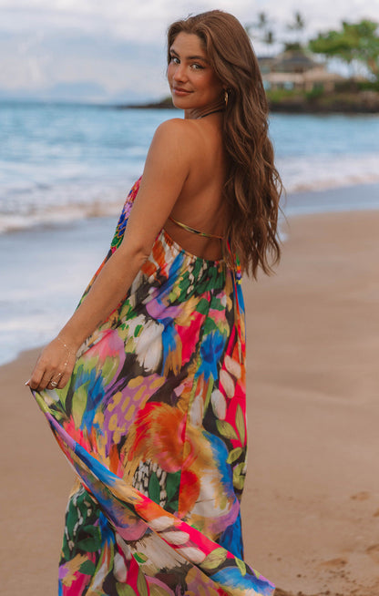 Valentina Maxi Dress ~ Midnight in Rio