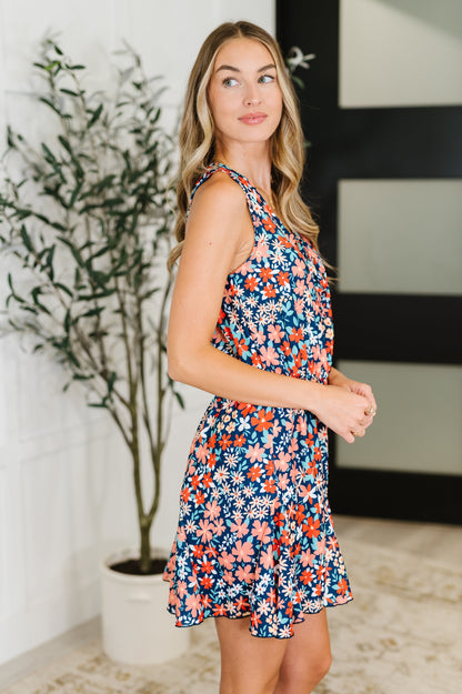 Hazel Blues® |  Easy Does It Romper | Sleeveless Romper