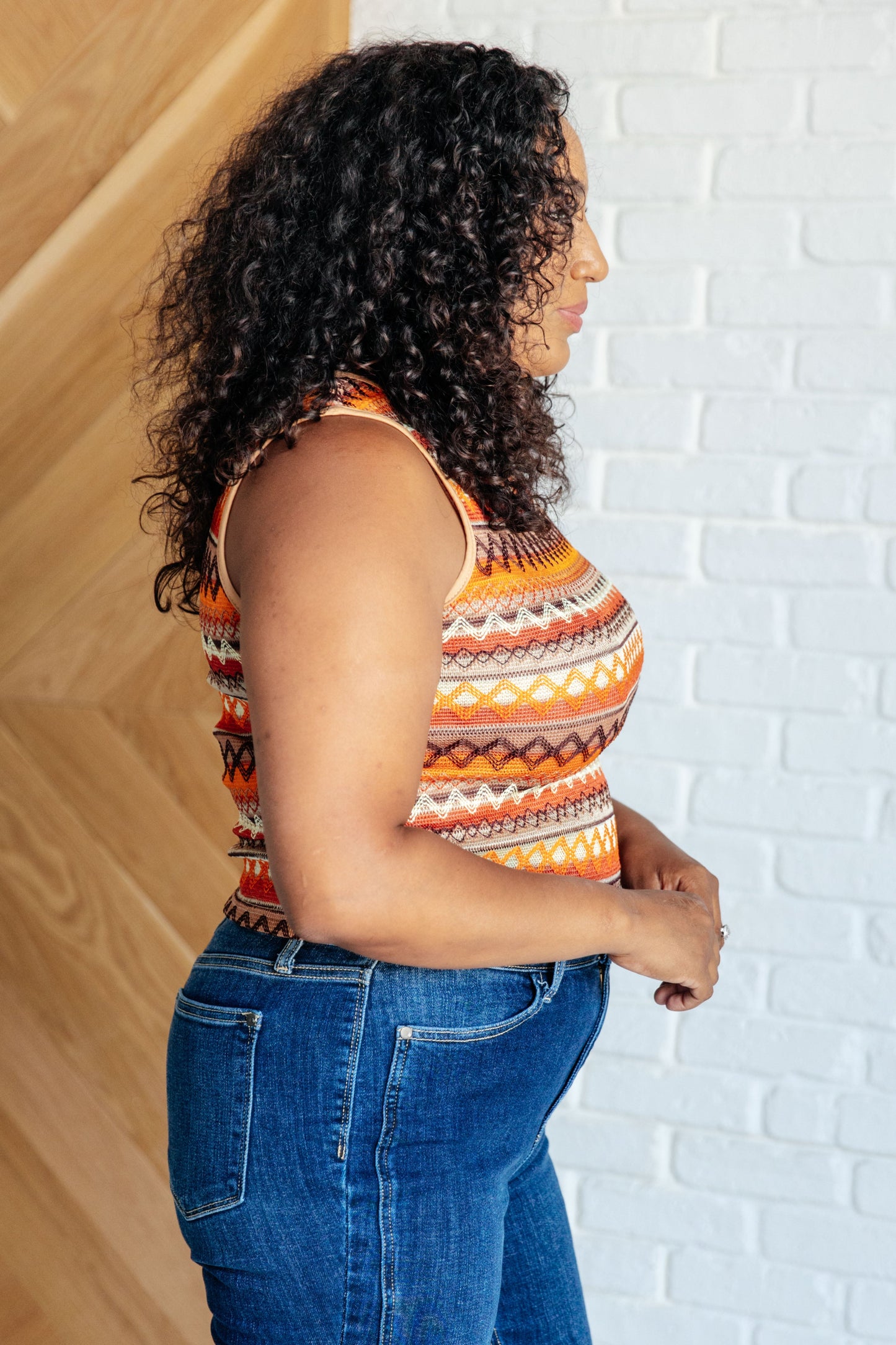Hazel Blues® |  Up in My Feelings Knit Tank