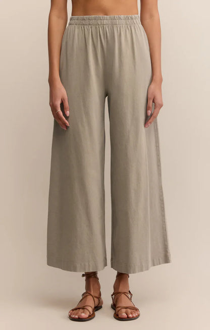 Z Supply Scout Jersey Crop Flare Pant