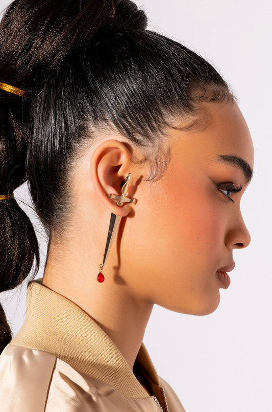 A LOVE LETTER STATEMENT EARRING