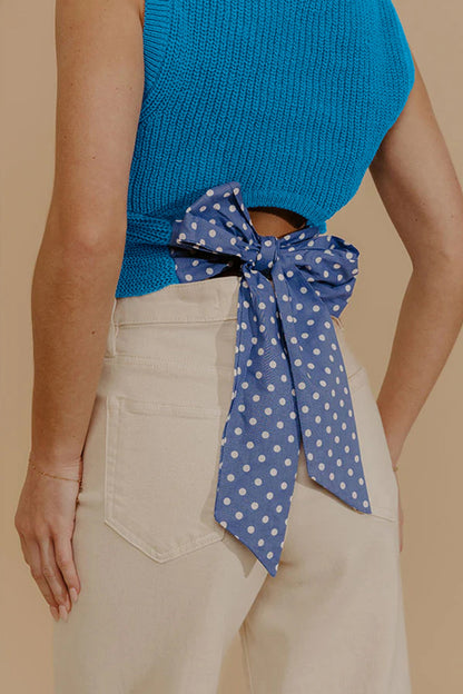 Hazel Blues® |  Dot Darling Vest | Polka Dot Vest