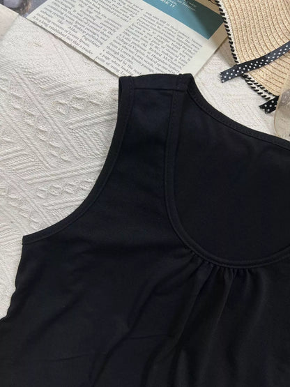 Hazel Blues® |  Solid Color Round Neck Tank
