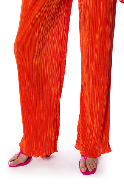 ADVENTURE TO MY WORLD PULL ON WIDE LEG PANT IN GREEN