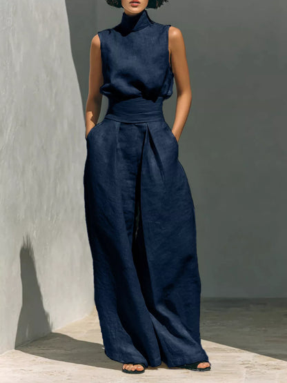 Hazel Blues® |  Easy Does It Pants | Wide Leg Pants