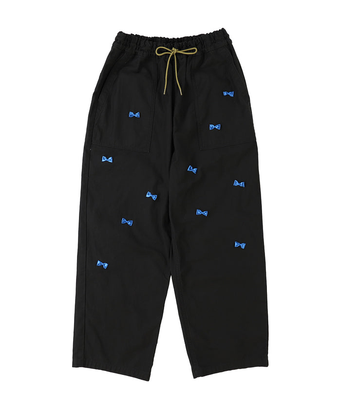 Backsatin Many Ribbon Pants(LADIES)