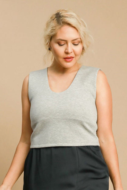 Hazel Blues® | Umgee Scoop Neck Cropped Tank