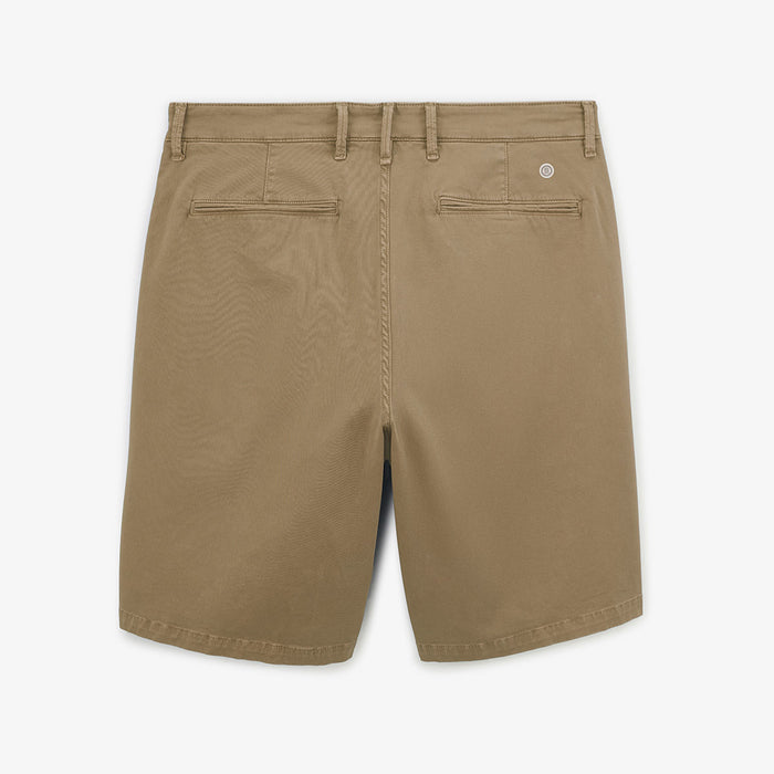 Bermuda 200 Beige Coupe Droite en Coton Stretch HOMME SERGE BLANCO
