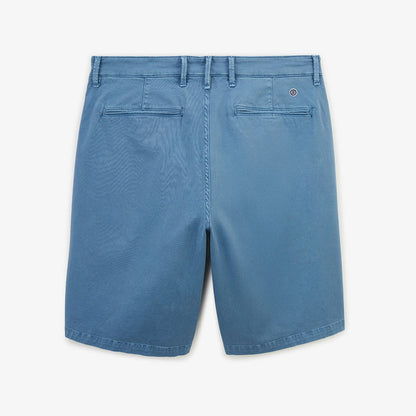 Bermuda 200 bleu ceruleen coupe droite en coton stretch HOMME SERGE BLANCO