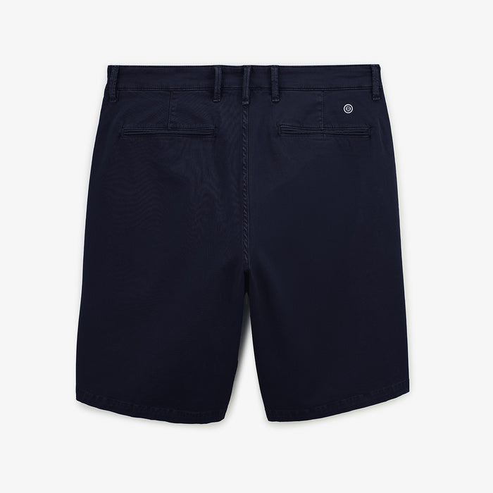 Bermuda 200 Bleu Marine Coupe Droite en Coton Stretch HOMME SERGE BLANCO