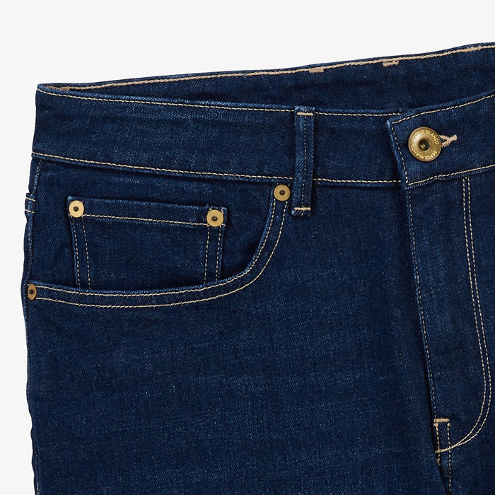 Bermuda 331 en jean tapered stretch bleu brut HOMME SERGE BLANCO