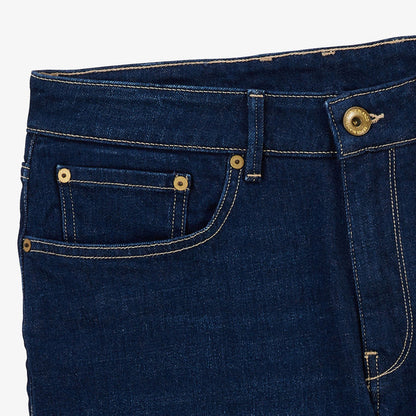 Bermuda 331 en jean tapered stretch bleu brut HOMME SERGE BLANCO