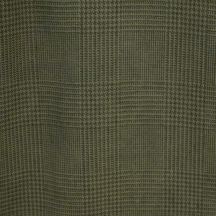 Bermuda 557 en lin et coton coupe ample vert olive HOMME SERGE BLANCO