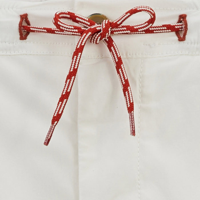 Bermuda 743 taille elastiquee blanc off-white HOMME SERGE BLANCO