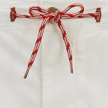 Bermuda 743 taille elastiquee blanc off-white HOMME SERGE BLANCO