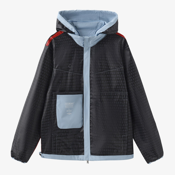 Parka Stormy impermEable bleu ciel HOMME SERGE BLANCO