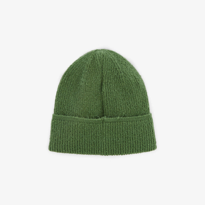 Bonnet a revers uni vert sapin homme SERGE BLANCO