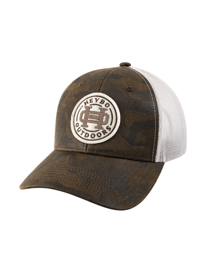 Camo Felt Patch Hat