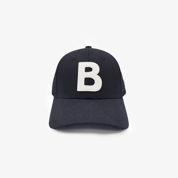 Casquette baseball en coton noire SERGE BLANCO
