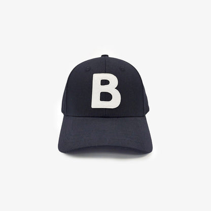 Casquette baseball en coton noire SERGE BLANCO