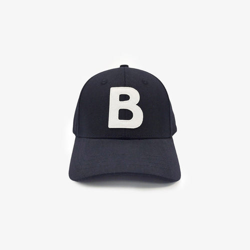 Casquette baseball en coton noire SERGE BLANCO