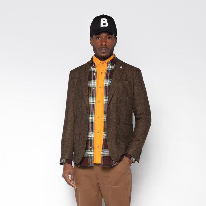 Casquette baseball en coton noire SERGE BLANCO