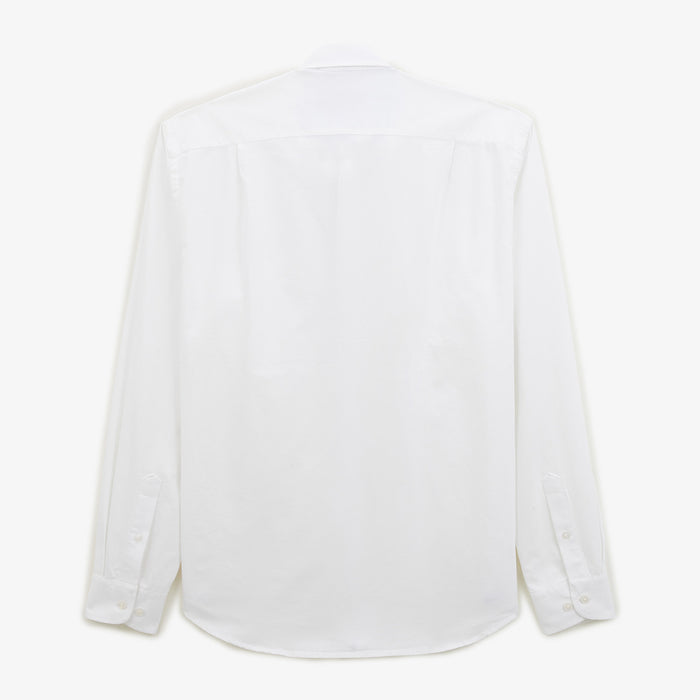 Chemise manches longues blanche Section Paloise HOMME SERGE BLANCO