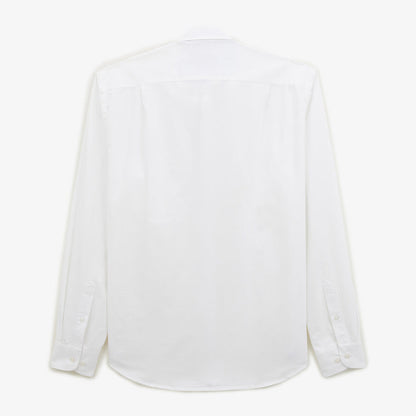 Chemise manches longues blanche Section Paloise HOMME SERGE BLANCO
