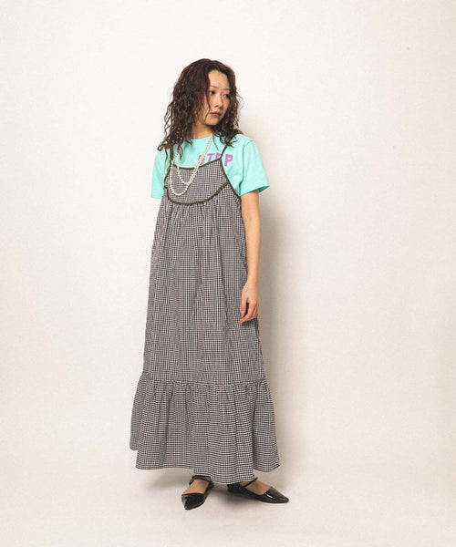 Compact Plaid Popelin Dress(LADIES)