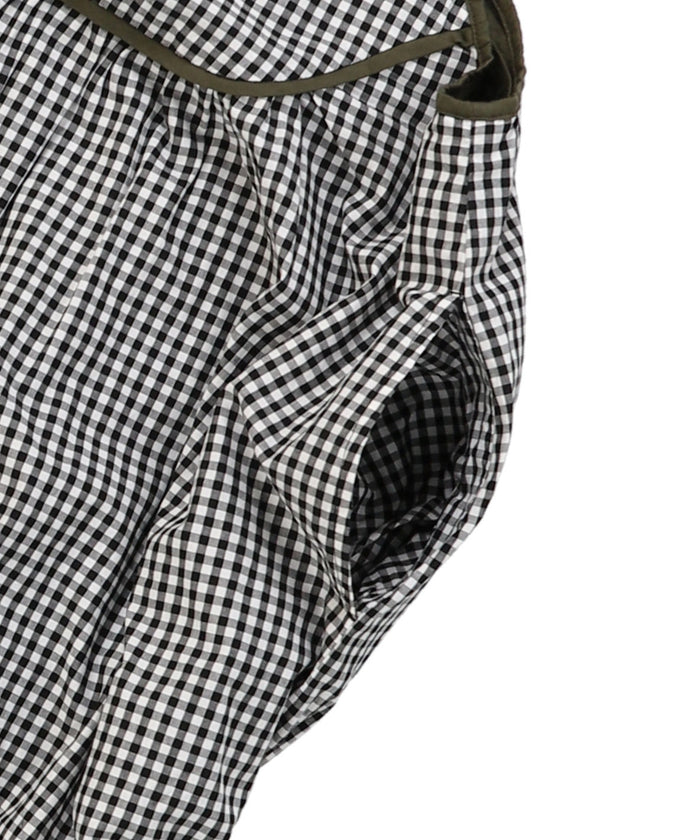 Compact Plaid Popelin Dress(LADIES)