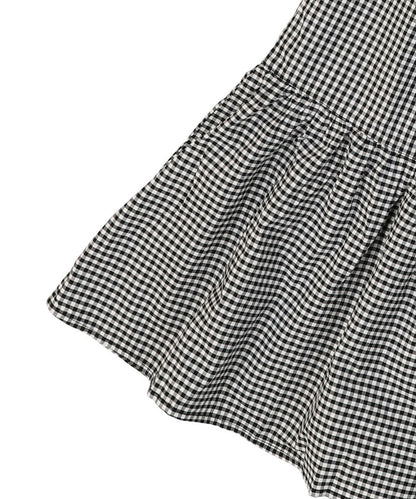 Compact Plaid Popelin Dress(LADIES)