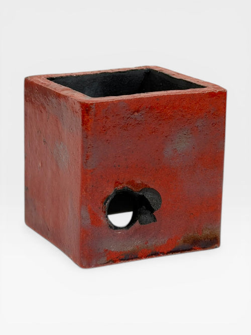 Connected Cube, Oxblood 3