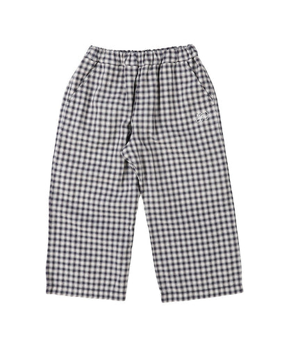 Cotton Dobby Ombre Plaid Pants
