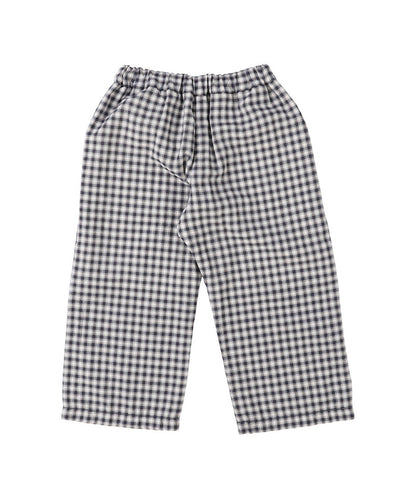 Cotton Dobby Ombre Plaid Pants