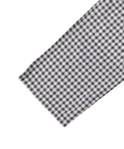 Cotton Dobby Ombre Plaid Pants