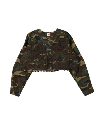 Cutwork Fatigue Short Jacket (LADIES)
