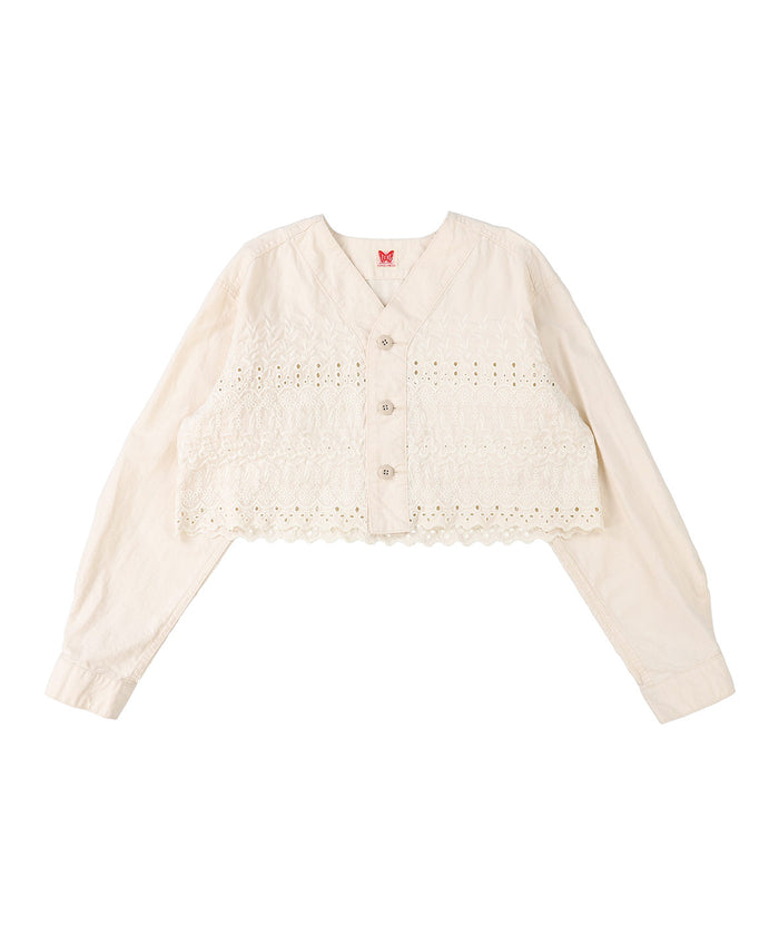 Cutwork Fatigue Short Jacket (LADIES)