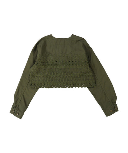 Cutwork Fatigue Short Jacket (LADIES)