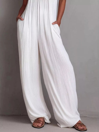 Hazel Blues® |  Easy Does It Jumpsuit | Sleeveless Jumpsuit