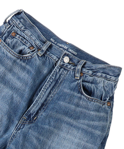 Denim Rolled-up Pants(LADIES)