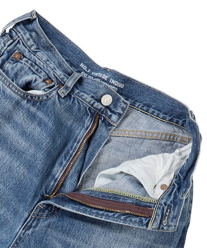 Denim Rolled-up Pants(LADIES)