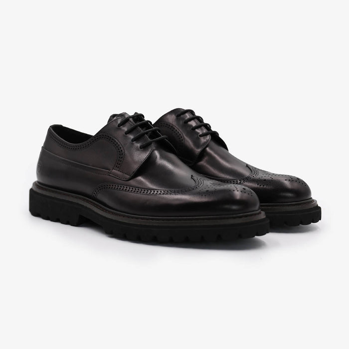 Derbie Portland noire Homme SERGE BLANCO