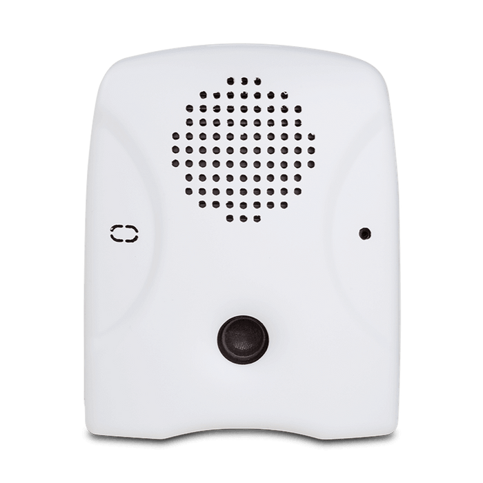 White replacement faceplate accessory for Dog Silencer MAX bark control device