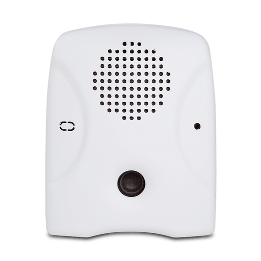 White replacement faceplate accessory for Dog Silencer MAX bark control device