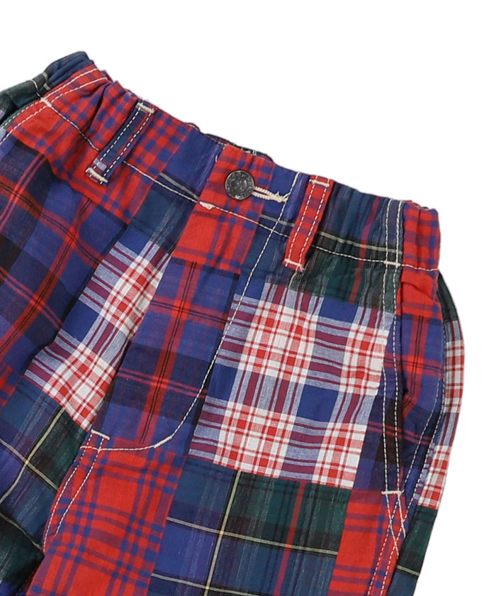 Double Cloth Patchwork Pants